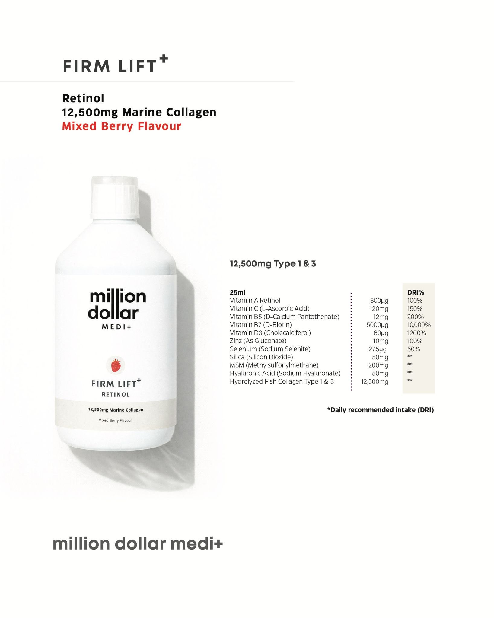 Medi+ Cocktail – Firm Lift Retinol+