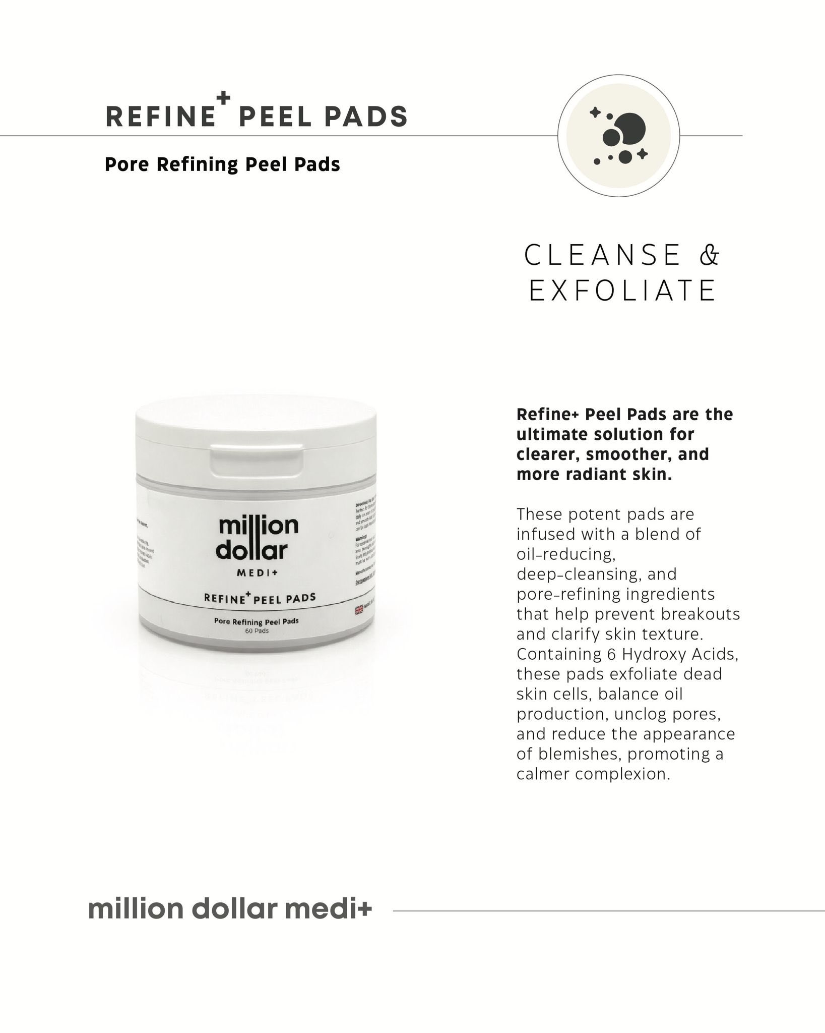 Medi+ Refine Peel Pads