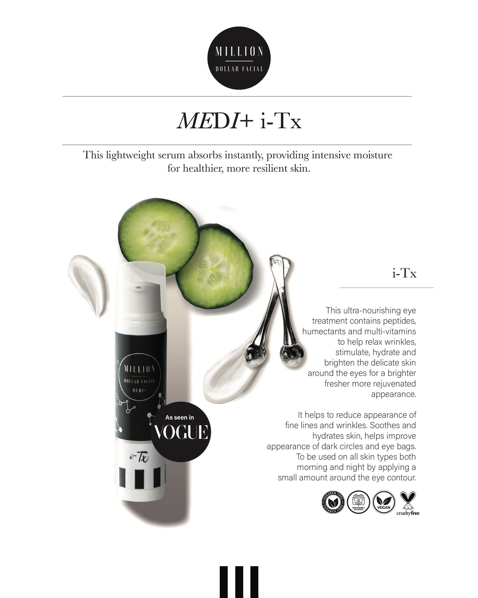 Medi+ i’Tx Peptide Eye & Lip Complex