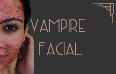Vampire Facial Banner